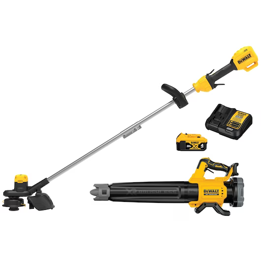 20V COMBO KIT (TRIMMER,BLOWER,BATT,CHARGER)