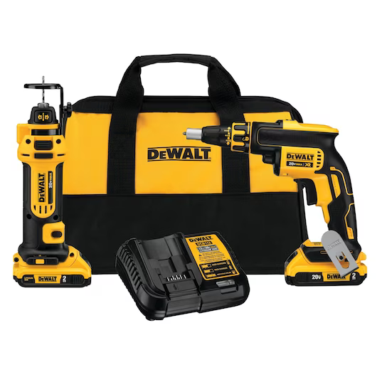 20V MAX 2 TOOL 2-2AMP BATTERY KIT