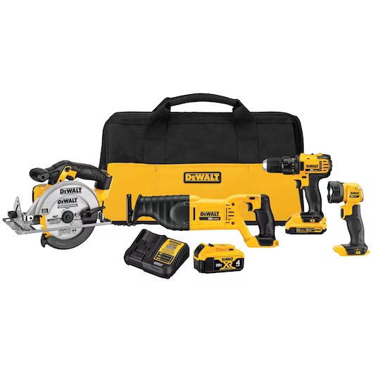 20V MAX 4 TOOL COMBO KIT