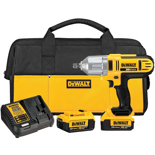 20 V MAX 1/2 H/T IMPACT W/ HOG 2-4AMP BATTRY KIT