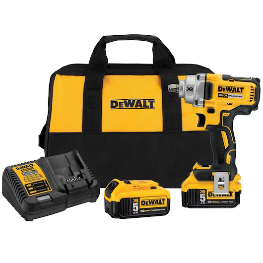 20V MAX 1/2 MID TORQUE IMPACT W RING W2-5AMP BATTERY