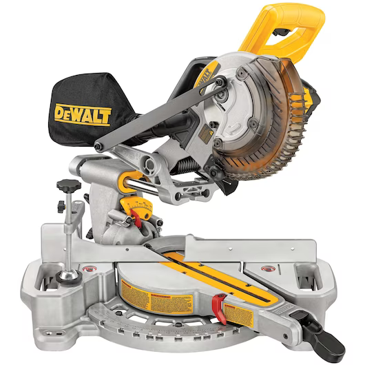 20V MAX 7 1/4-inch SLIDING MITER SAW W/BATTERY & CHARGER