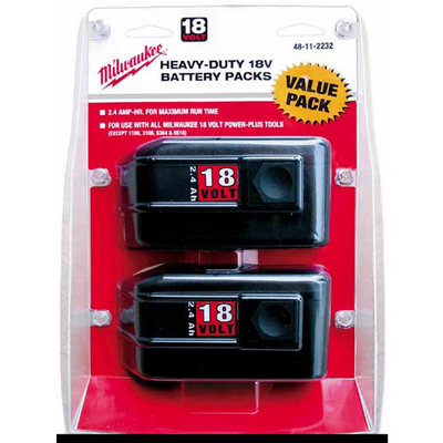 BATTERY 18 VOLT 2-PACK