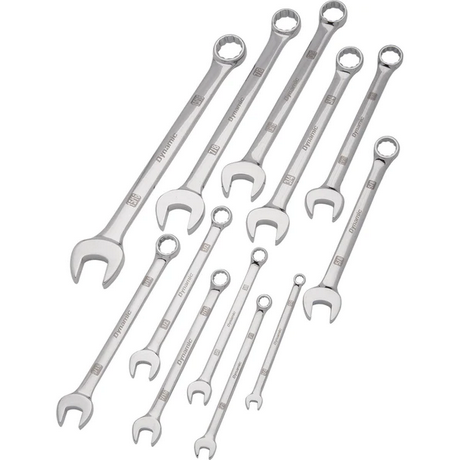 DYNAMIC 12 PIECE COMBINATION WRENCH SET - SAE