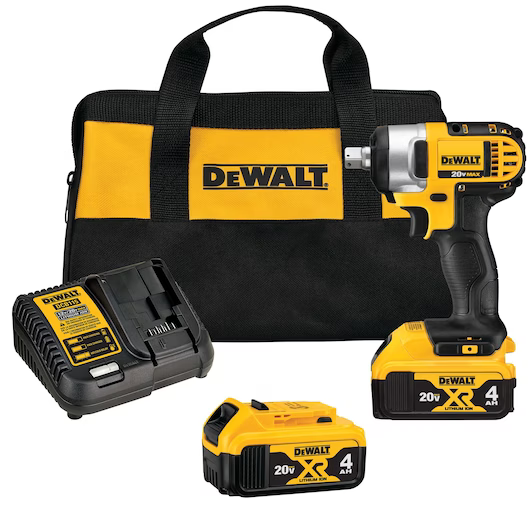 3/8 DR IMPACT KIT 20 VOLT
