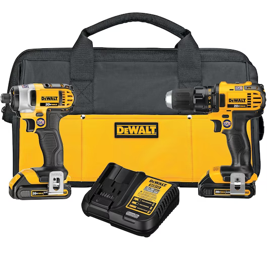 DRILL/IMPACT 20V MAX LI-ION KIT