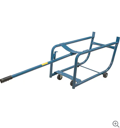 DRUM ROCKER , 2 SWIVEL CASTERS , 1000LB CAP