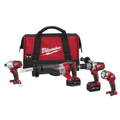 M18 4 TOOL COMBO KIT LITHIUM-ION