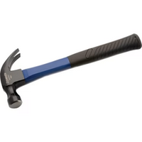 CLAW HAMMER-16OZ FIBERGLASS HANDLE