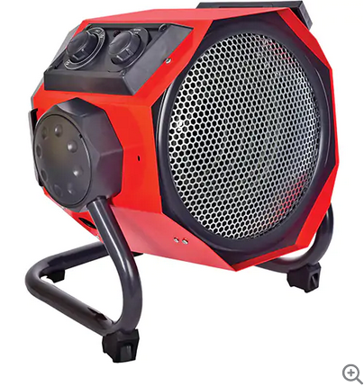 HEAVY DUTY TILTED HEATER