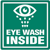 LABEL EYE WASH INSIDE 4X4
