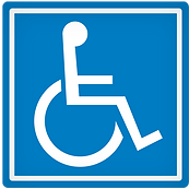 LABEL WHEELCHAIR ACCESSIBLE 4X4