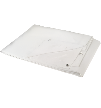 Tarp, Heavy-Duty, White, 40' x 30' x 6 mils