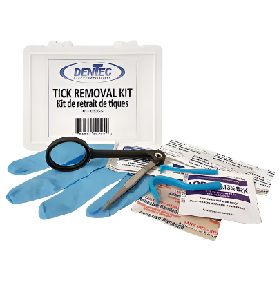 Tick Safety Kit, Class 1 Medical Device, Plastic Box