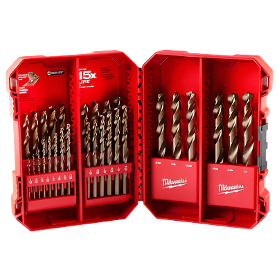 RED HELIX™ Cobalt Drill Bit Set – 29PC