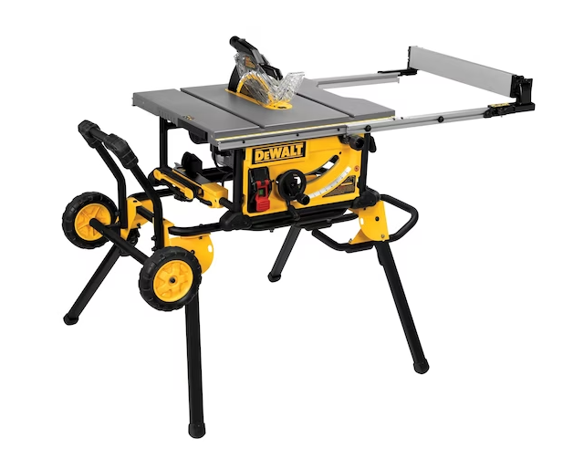 TABLE SAW 10" W/JOB SITE ROLL STAN
