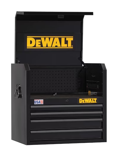 700S 26IN 4DWR OPEN TILL CHEST-BLACK