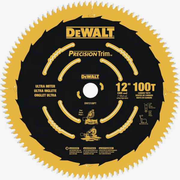 12" 100T Precision Trim Blade