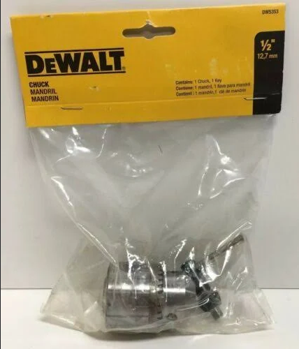 1/2" Chuck & Key For DW5351 & DW579