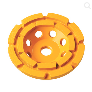 4" Cup Grinding Wheel Double Row Heavy duty