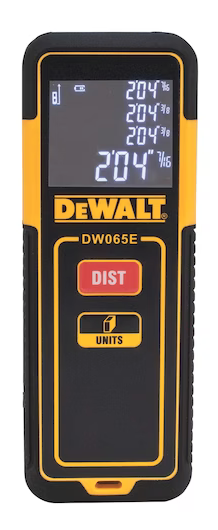 LASER DISTANCE MEASURER 65'