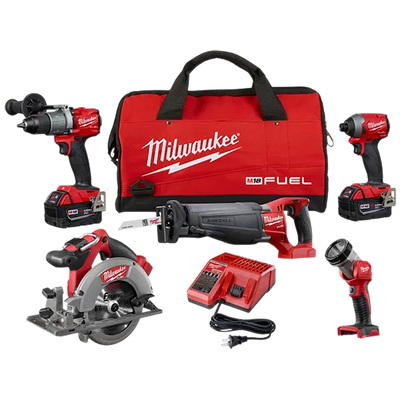 M18 FUEL 5 TOOL COMBO KIT