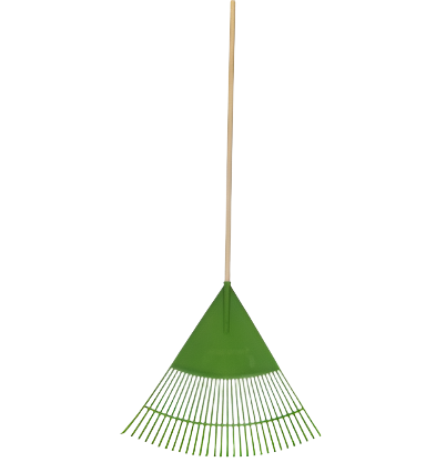 POLY LEAF RAKE , 30 TINE 6/PK