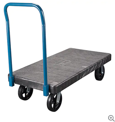 PLASTIC PLATFORM TRUCK 24X48 1000LB