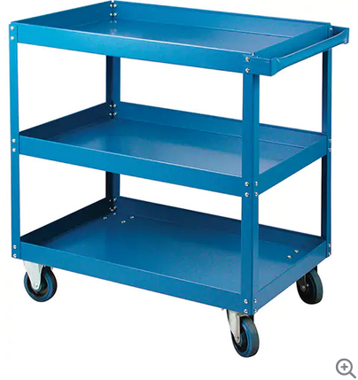 3 SHLF UTILTY CART 24X36 900LB