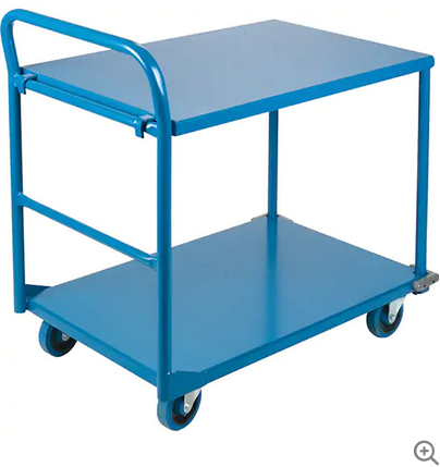CART UTILITY 2/SHELF 105LB CAP.