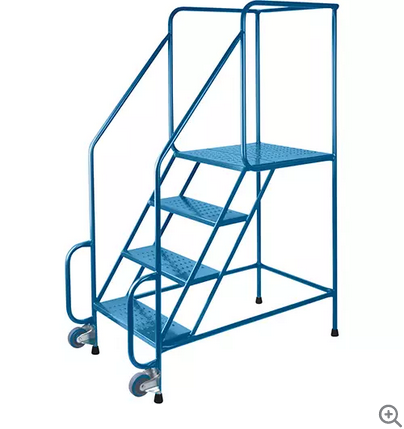 LADDER TILT & ROLL 4STEP W/HANDRAL