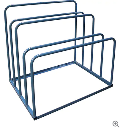 VERTICAL SHEET RACK 36"H X 48"D X 43"W