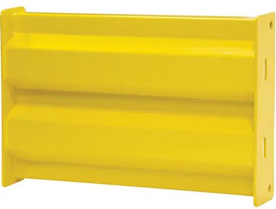 IND GUARD RAIL 115"L X 12"H SAFE YEL