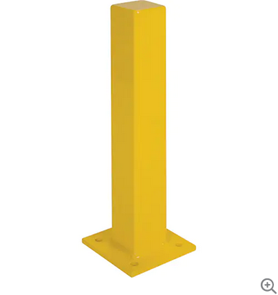 BOLLARD 36" HD 4"X4" STL SFTY YEL