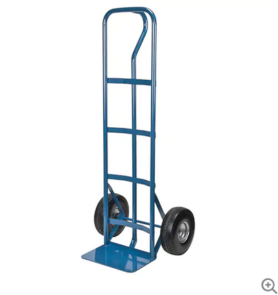 HAND TRUCK P-HANDLE 51" 600LB CAPA