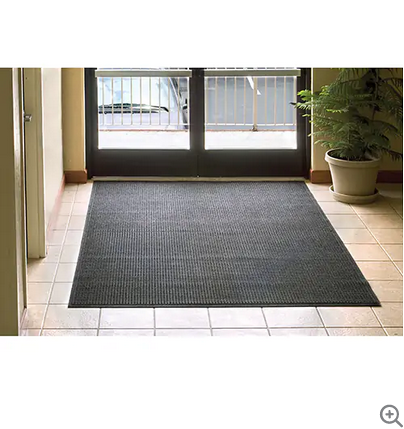 Waterhog� Fashion Matting, Wiper/Scraper, 10' x 3' x 1/4", C