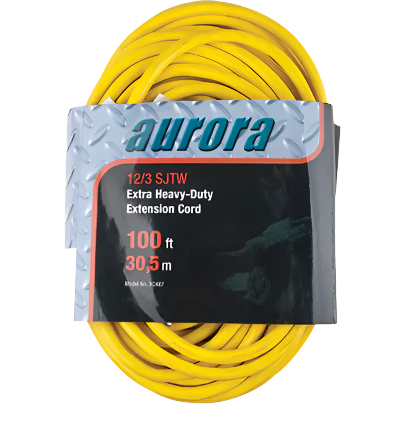 EXTENSION CORD HD 100', 12/3,