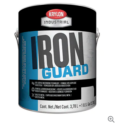 PAINT SAFETY YELLOW IRON GUARD GAL