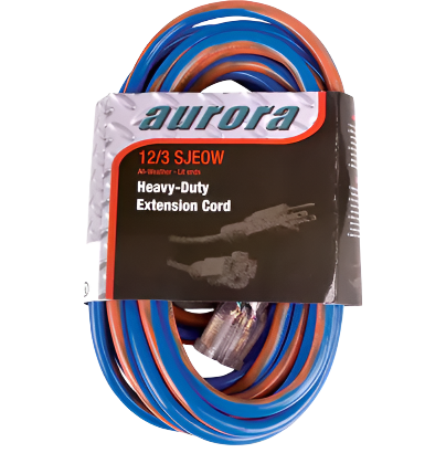 EXT CORD 12GA 50FT ALL WEATHER