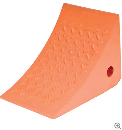 URETHANE WHEEL CHOCK 8X11X8