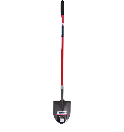 ROUND POINT SHOVEL FIBER HANDLE