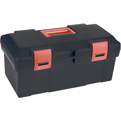 TOOL BOX PLASTIC 17.5"X9.5"X8"