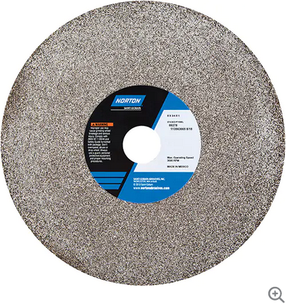 8" GRINDING WHEEL X 1" COURSE