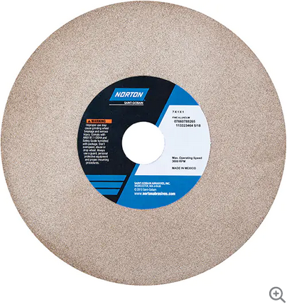 8" GRINDING WHEEL X 1" MEDIUM