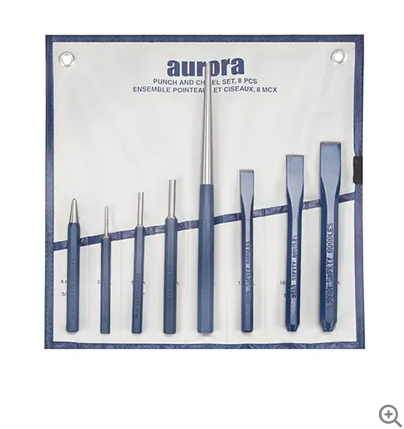 PUNCH AND CHISEL SET, 8