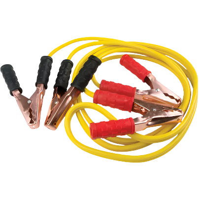 BOOSTER CABLES , 8 AWG , 150AMP 10'