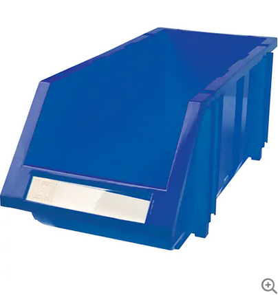 BIN STAK BLUE 18D X 8W X 7H
