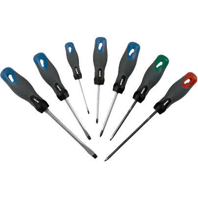 SCREWDRIVER SET, 7 PCS