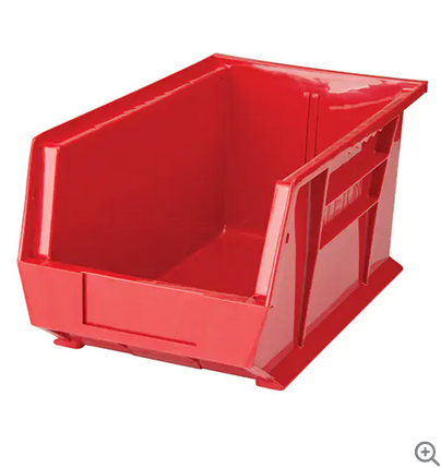 RED STACK AND HANG BIN - 15 X 8 X 7