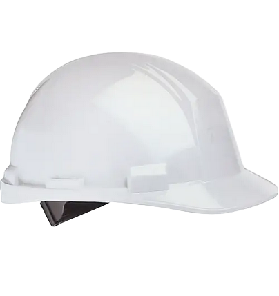 HARD HAT MATTERHORN W/RAT WHITE A89R